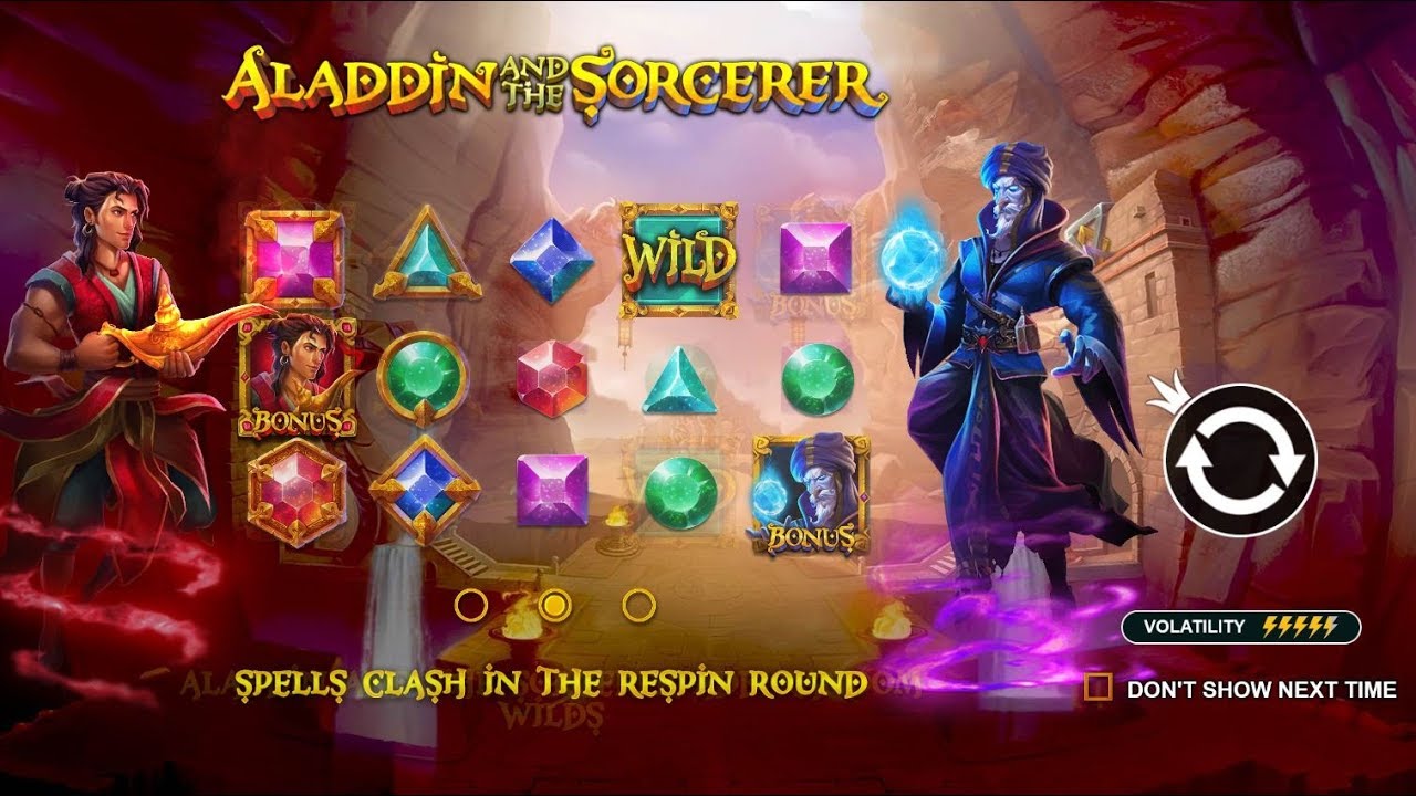 วิธีการเล่นAladdin-and-the-Sorcerer